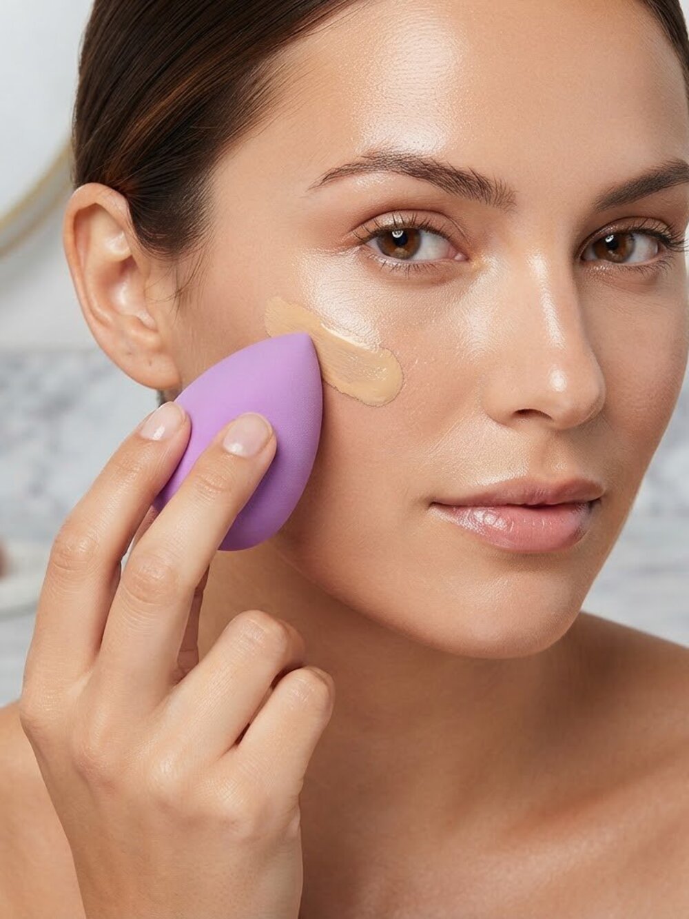 Beauty 360  Silicone Makeup Applicator Sponge‎ Brush